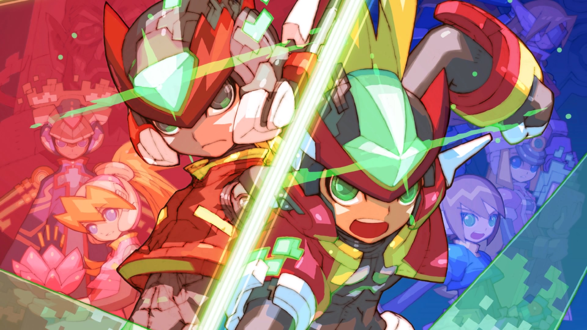 Mega Man Zero/ZX Legacy Collection teszt