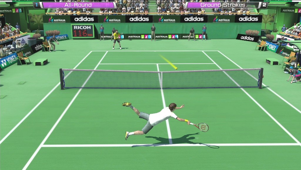 Virtua Tennis 4 World Tour Edition teszt
