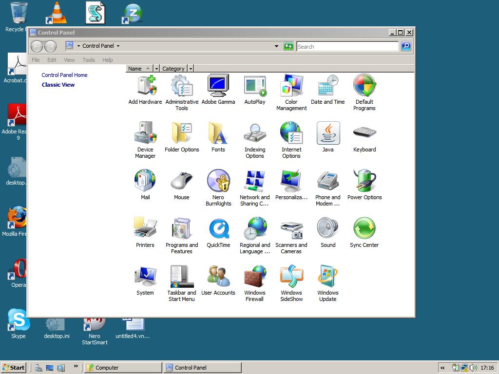 Windows Server 2008 Workstation
