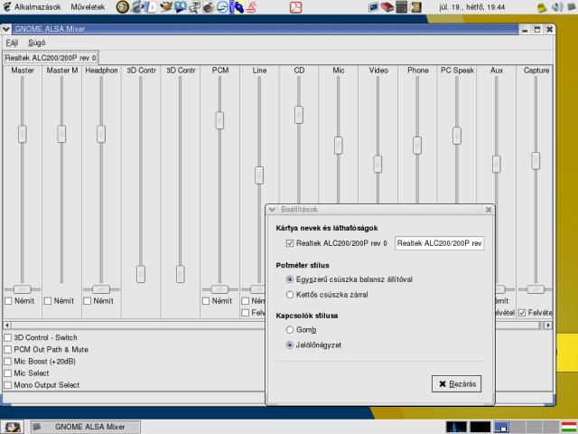 Zene lejátszás szerkesztés és írás Linux alatt
